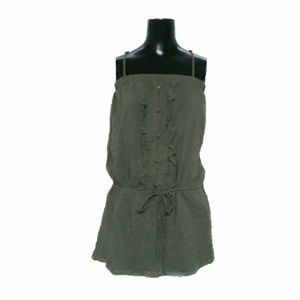 NWT Poetry Clothing Olive Spaghetti Strap Dress👗